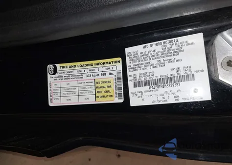 2017 Ford Mustang Ecoboost z USA, uszkodzony, nr VIN 1FA6P8TH8H5339583